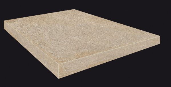 Ступень угловая правая ColiseumGres Cervinia Sabbia 33x45