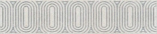 Бордюр Kerama Marazzi OP\A206\12136R Безана серый светлый обрезной 5,5x25