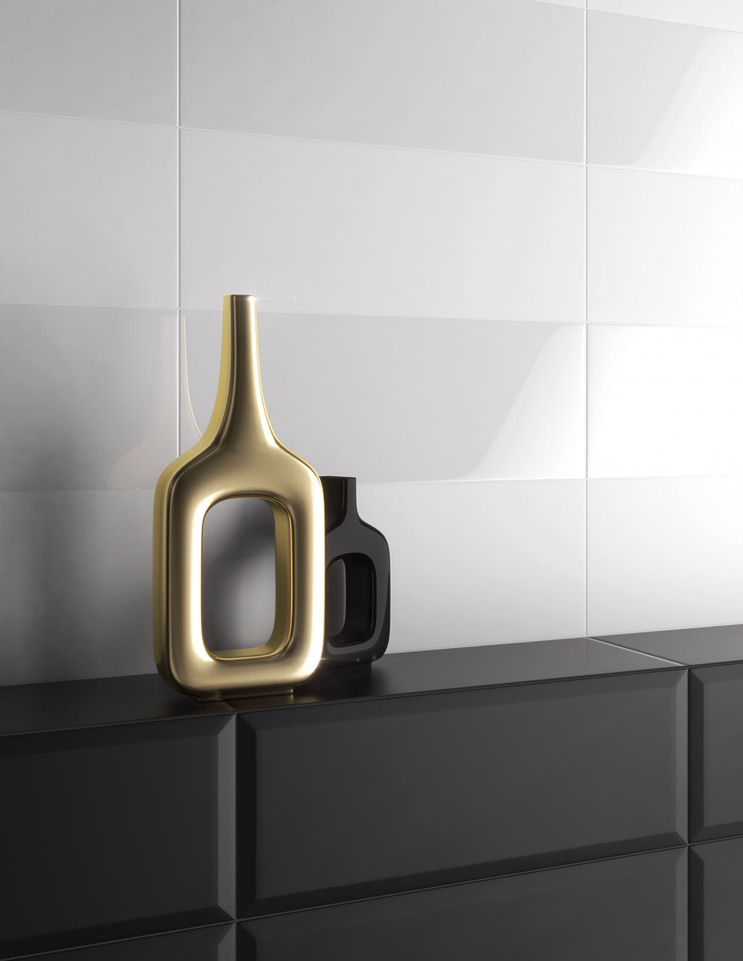 Керамическая плитка Kerama Marazzi 15073 Вилланелла черный 15x40