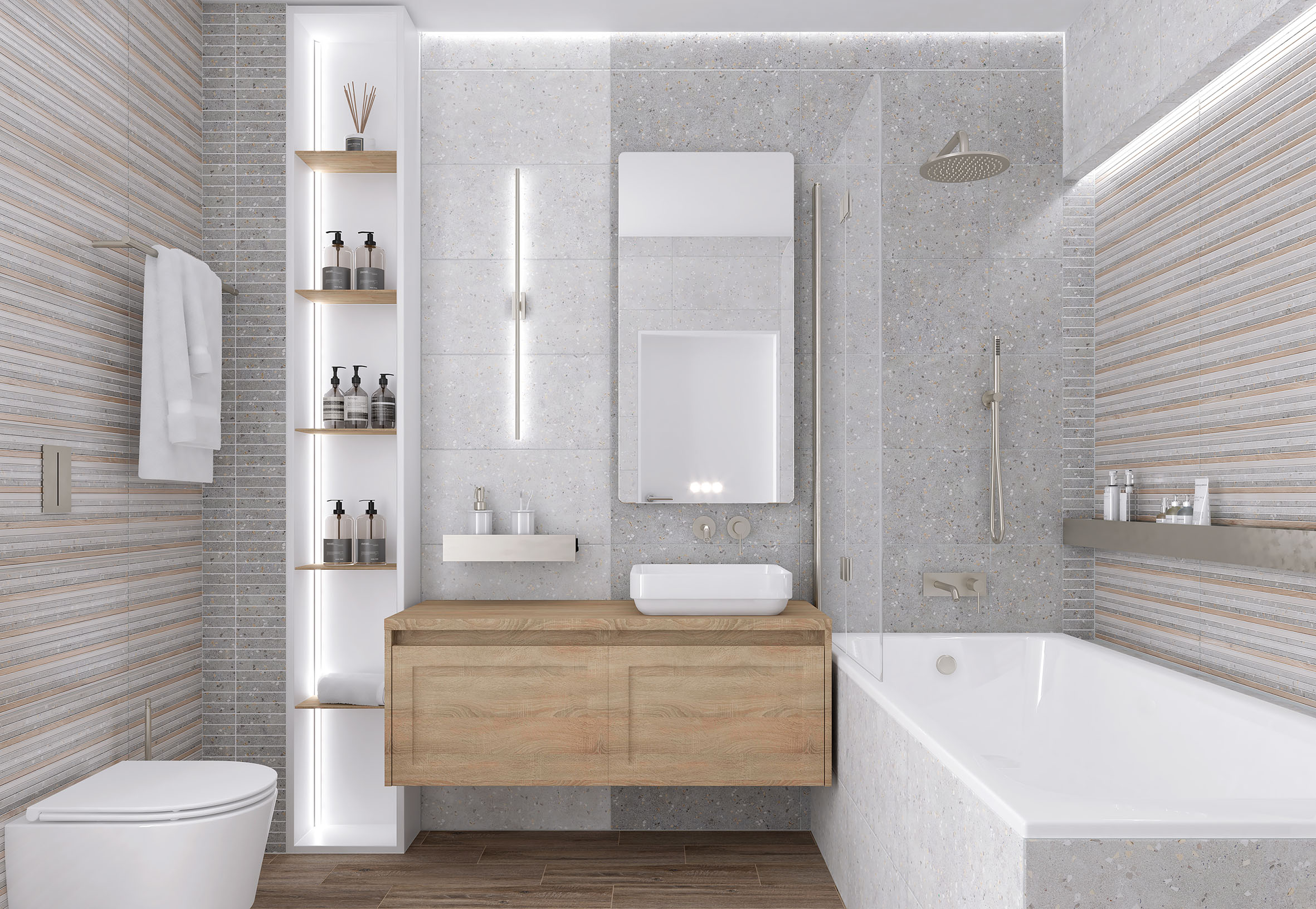 Керамогранит Laparet Era серый 50x50 матовый