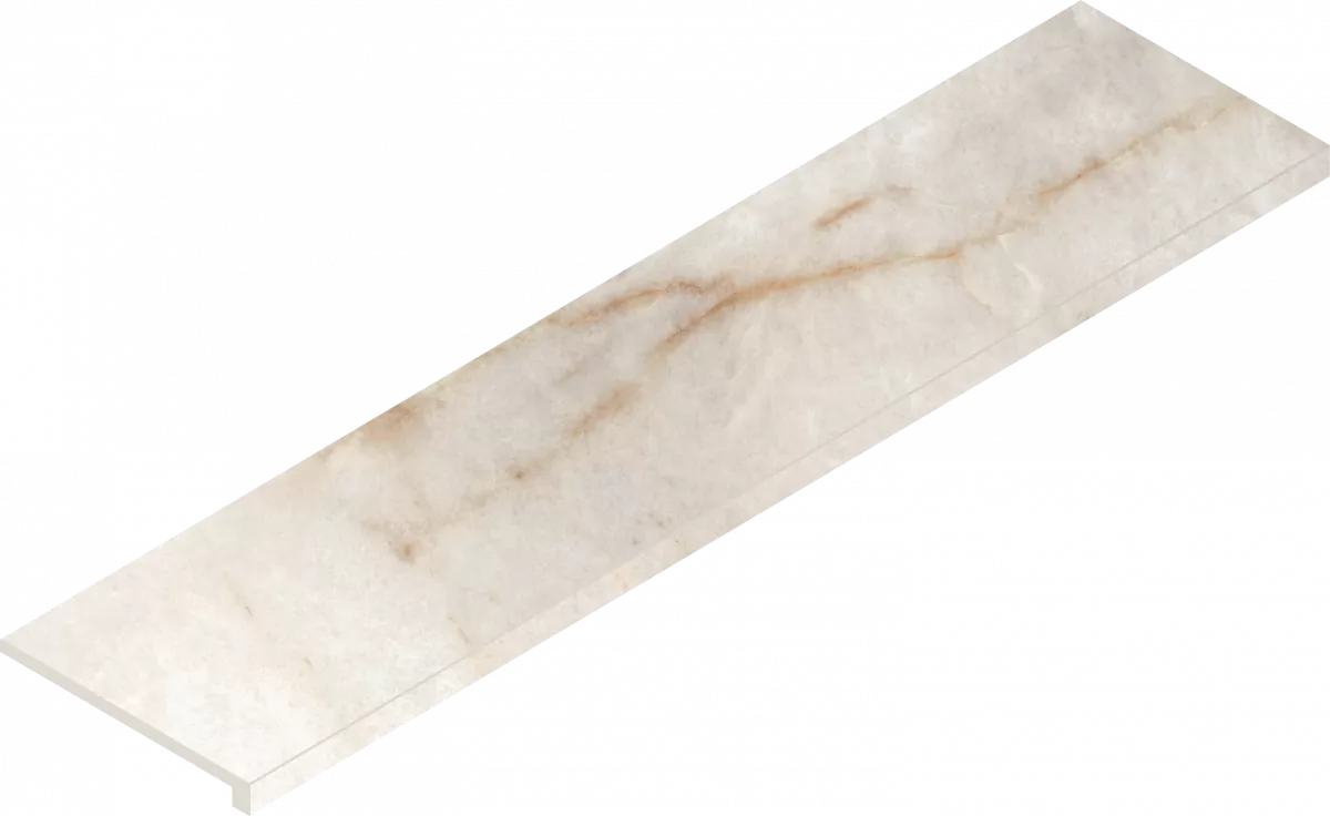 Ступень Италон Стелларис Кристал Пьюр фронтальная 620070002594 бежевый 33x120