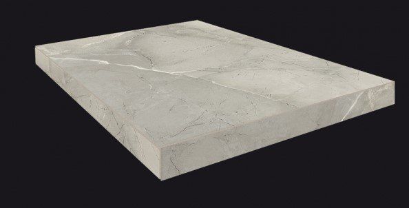 Ступень угловая правая ColiseumGres Capri Grigio 33x45