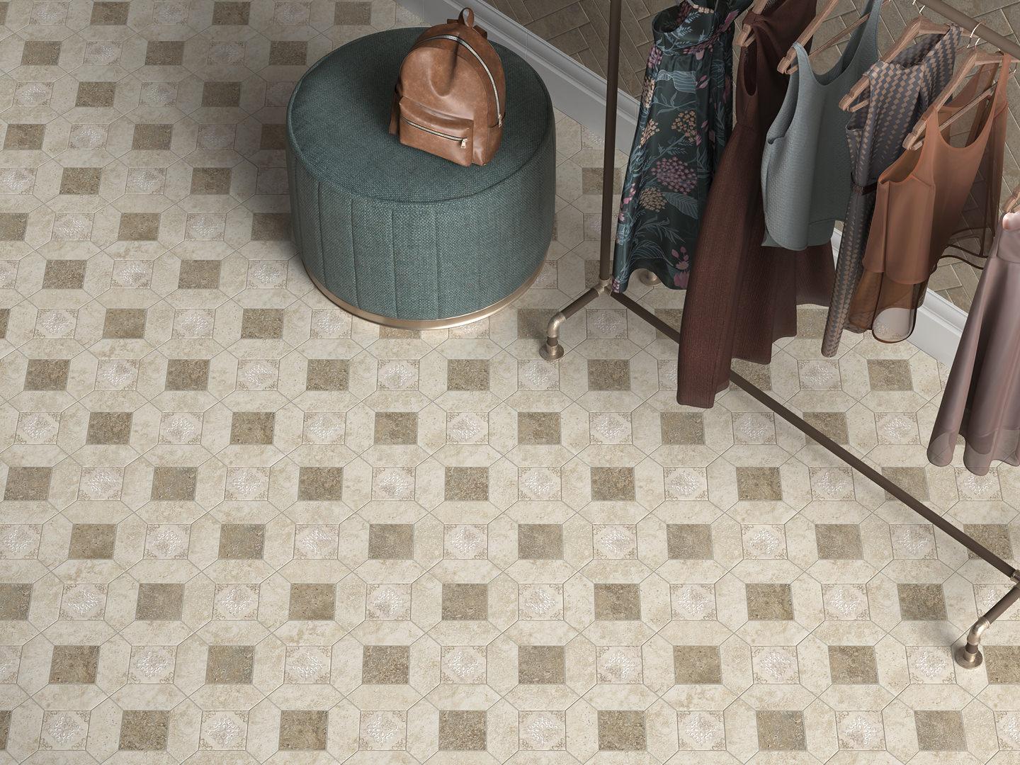 Керамическая плитка Kerama Marazzi 26314 Брюссель микс матовая 6x28,5