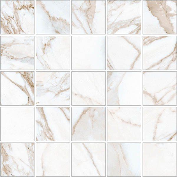 Мозаика Marble Trend Calacatta Gold 30.7x30.7 K-1001/MR/m14/307x307x10