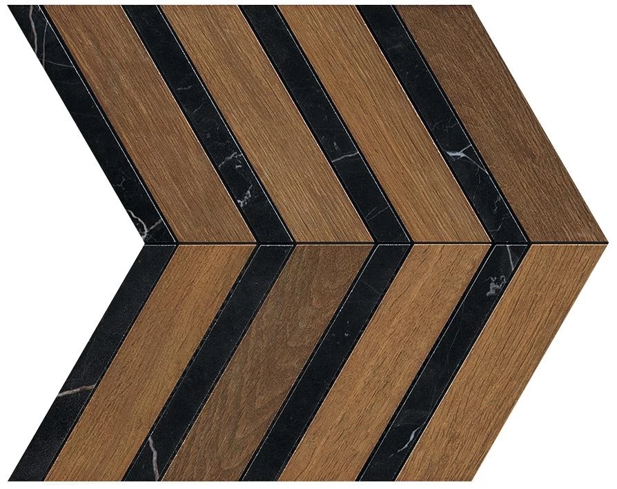 Декор Atlas Concorde Heartwood Brandy Marble Chevron 29.4x28.7 AO3L