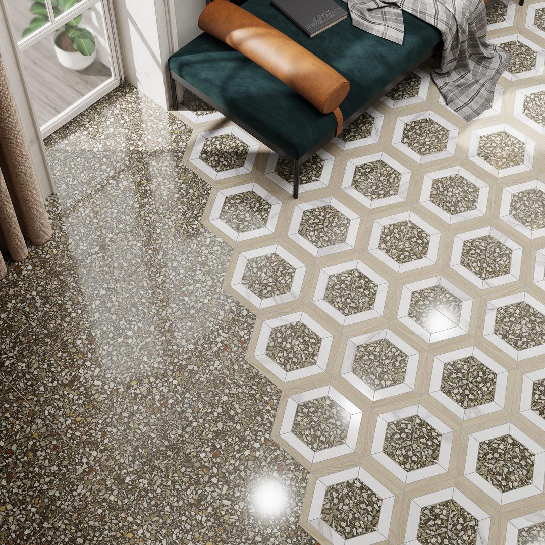 Ступень Kerama Marazzi KM6060G0031RGCF фронтальная клееная Бричиола бежевый светлый матовый обрезной 33x60