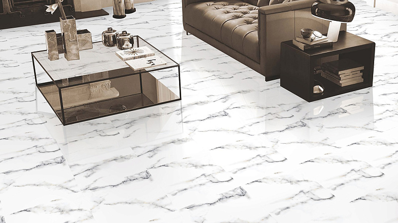 Керамогранит Азарио Afion Classic 60x60 Glossy P102082160G белый