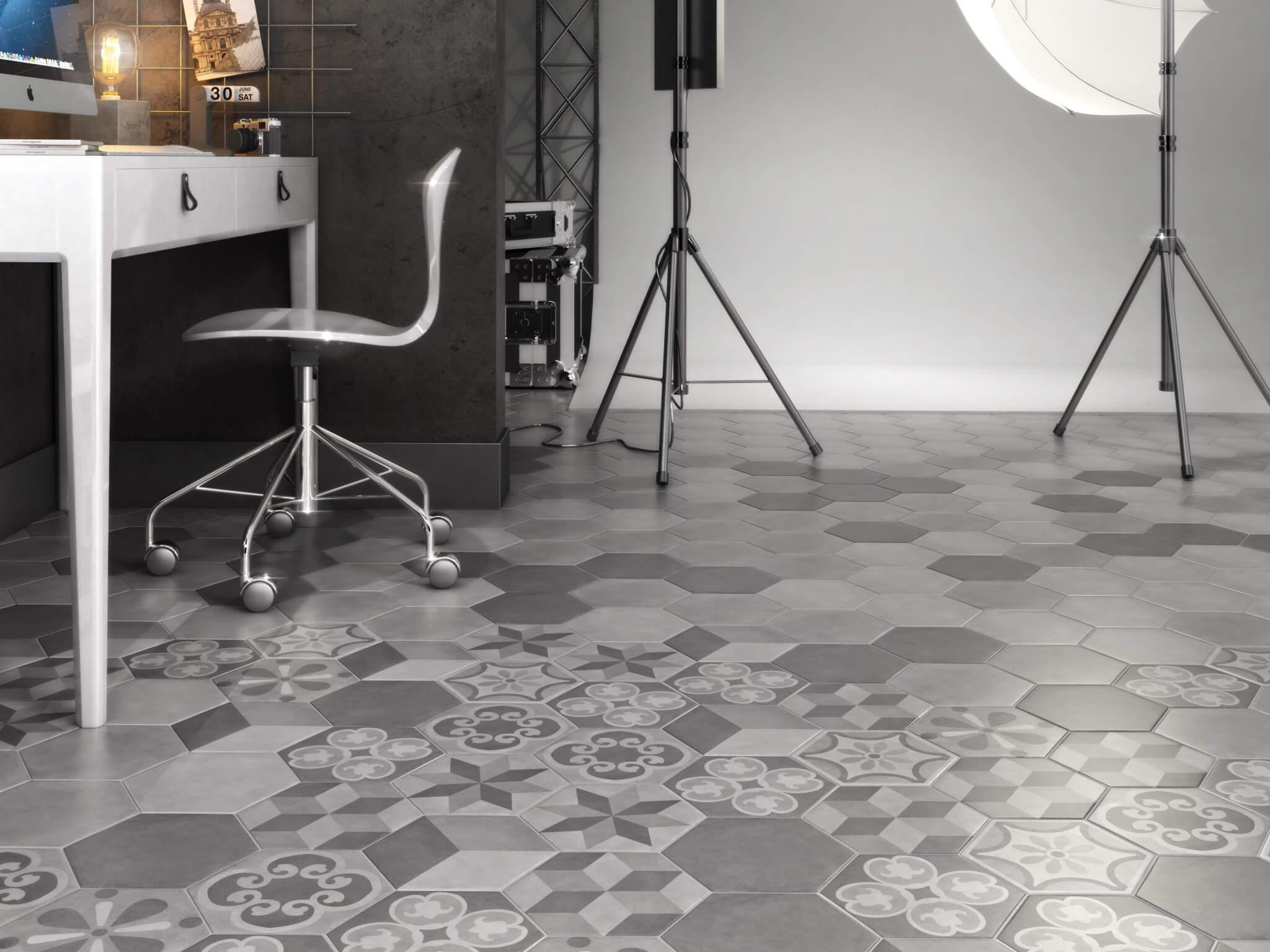Керамогранит Kerama Marazzi SG23029N Пуату серый светлый 20x23,1