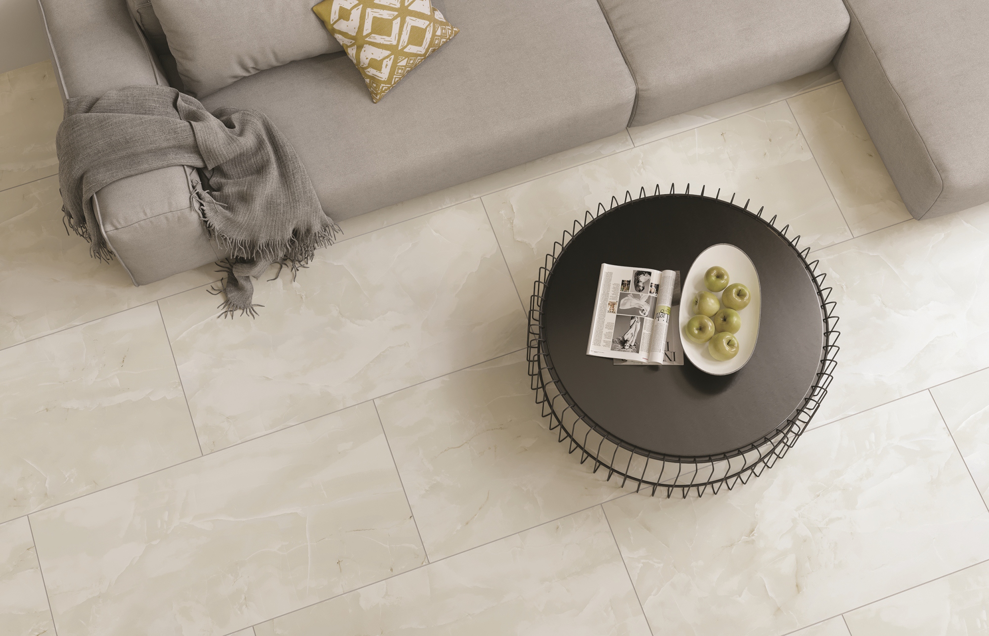 Декор Onice Milky 60x60 K-95/LR/d04-cut/600x600x10