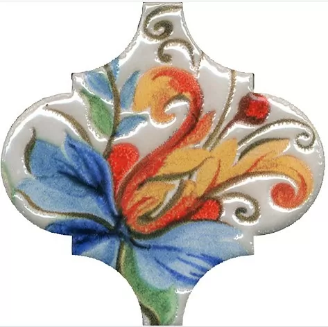 Декор Kerama Marazzi VT\A580\65000 Арабески Тоскана 4 глянцевый 6.5x6.5