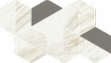 Мозаика ColiseumGres Trevi White Trapezium 18x31,4