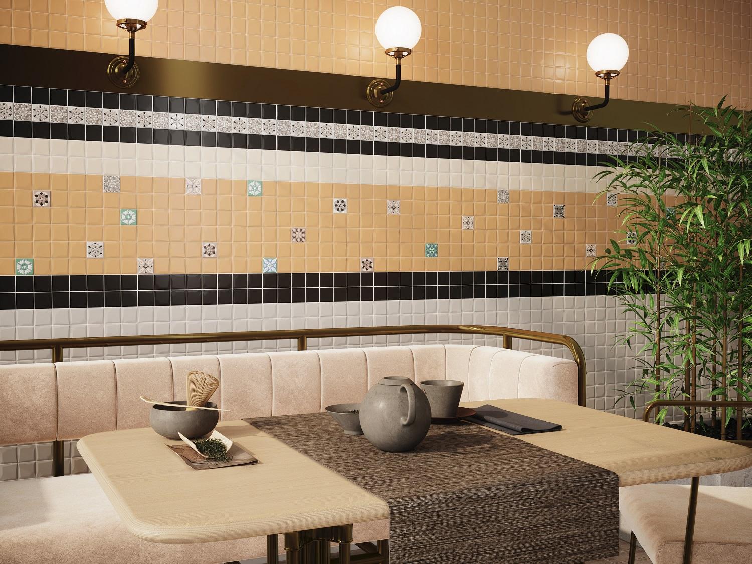 Керамическая плитка Kerama Marazzi 21043 Анвер зеленый темный 30,1x30,1