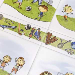 Бордюр Kerama Marazzi OS\A255\5009 Веселые старты 6.3x20