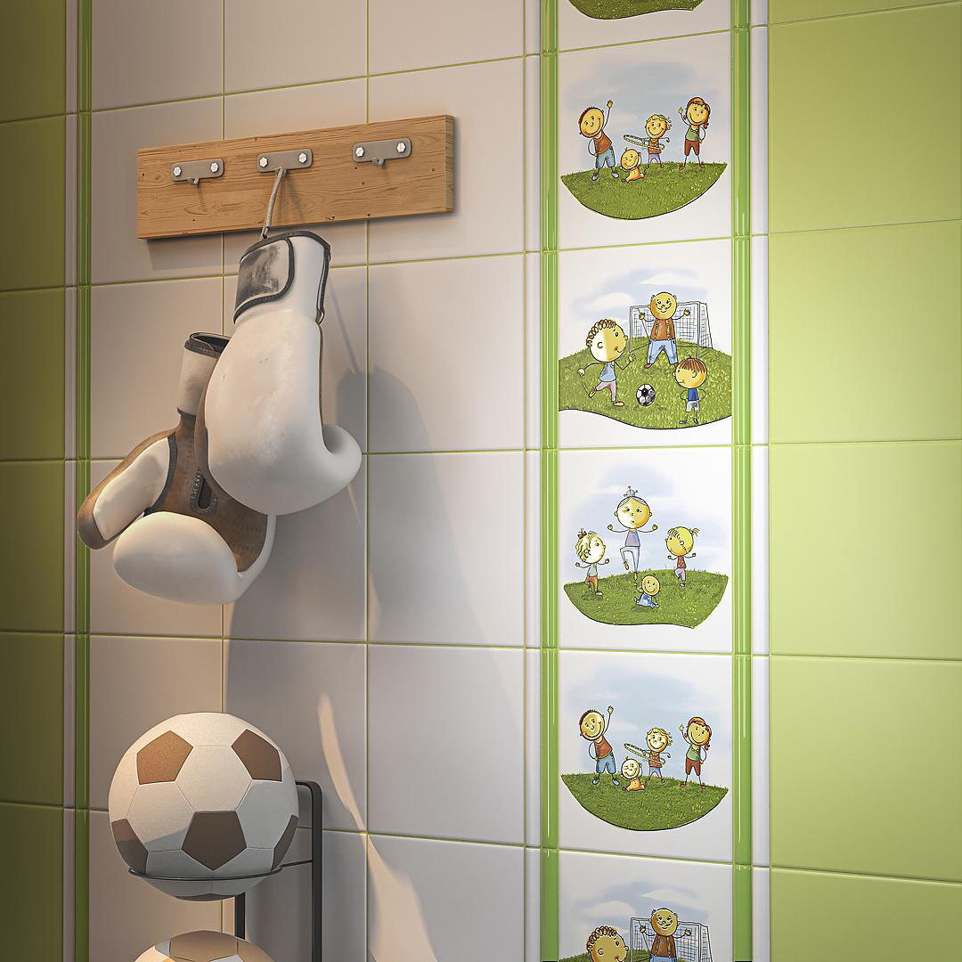 Бордюр Kerama Marazzi OS\A255\5009 Веселые старты 6.3x20