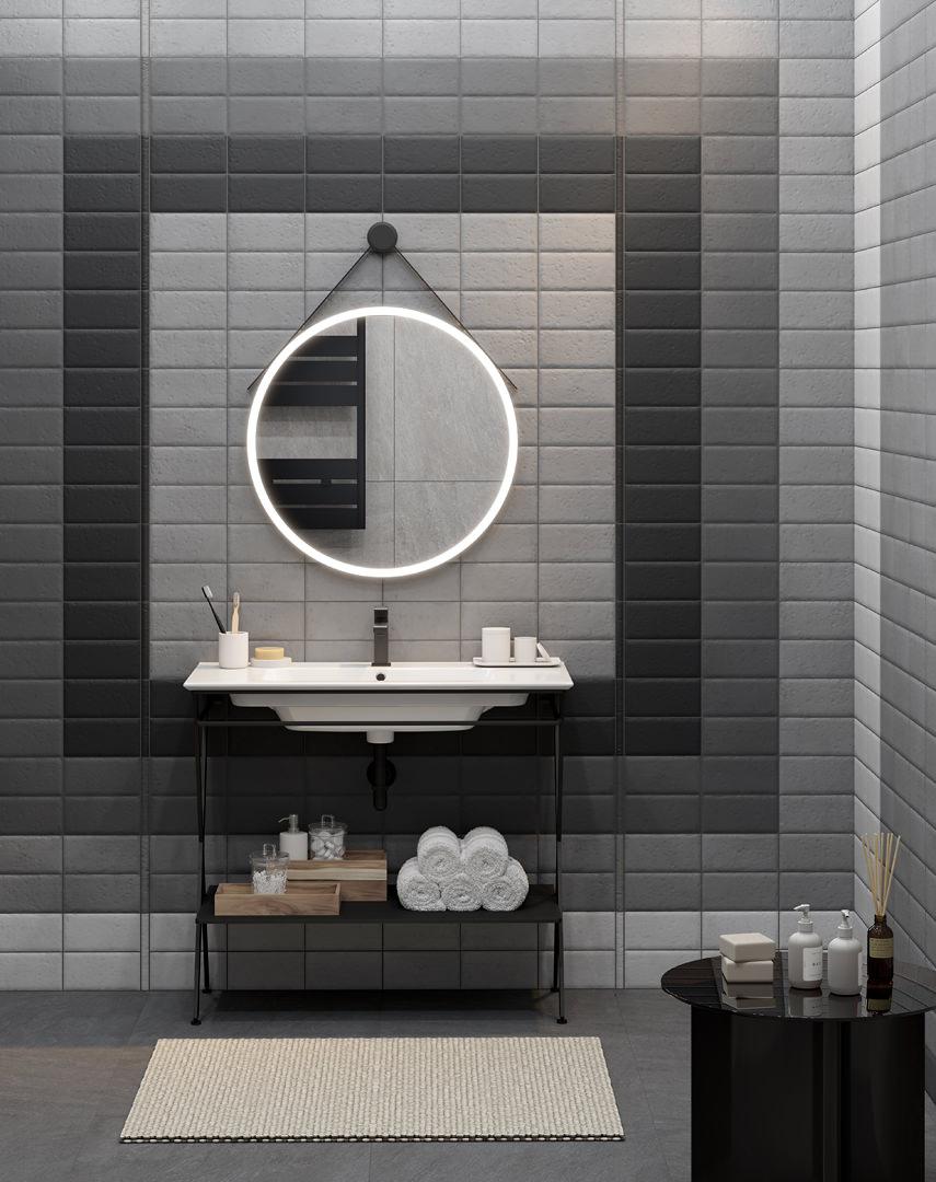 Бордюр Kerama Marazzi PRA002 Карандаш Граффити черный 2x20