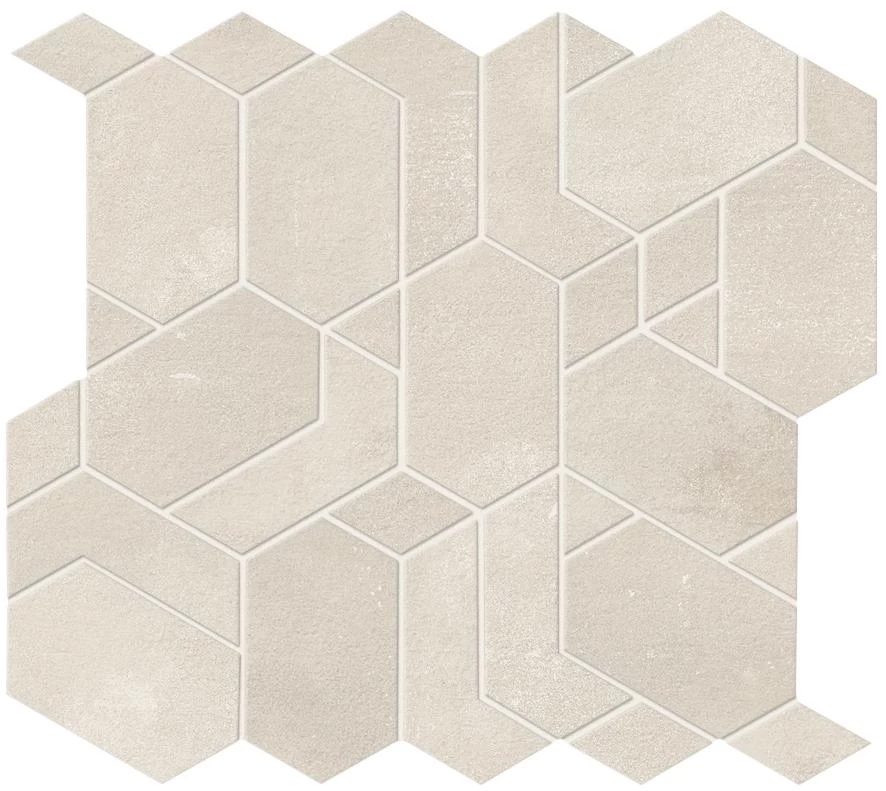 Мозаика Atlas Concorde Boost White Mosaico Shapes 31x33.5 AN63