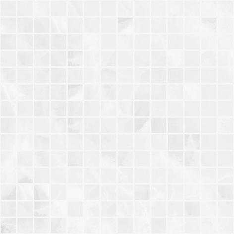 Плитка мозаика керамическая Laparet Plazma белый 30x30 глянцевая для стен