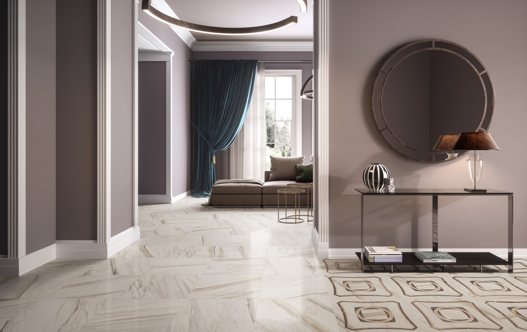 Плинтус ColiseumGres Portofino Bianco 7,2x90