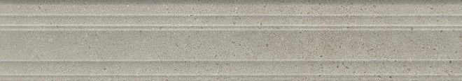 Бордюр Kerama Marazzi Монсеррат Багет серый светлый матовый обрезной 7.3x40 BLF007R