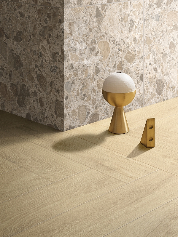 Керамогранит Vitra RoyalWood Бежевый 20x80 матовый