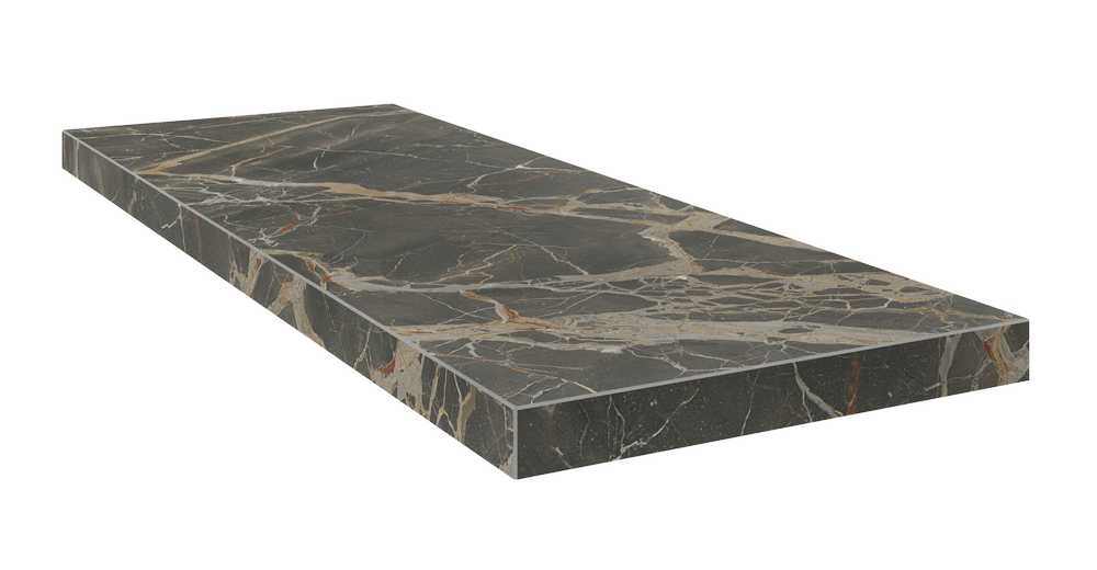 Ступень угловая левая ColiseumGres Pompei Brown 33x90
