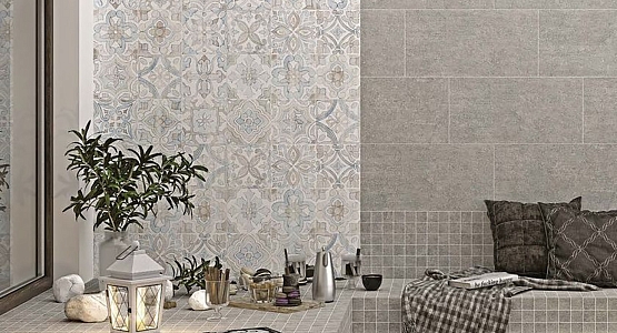 Декор Vitra Newcon Пэчворк Теплая Гамма R10A 60x60 матовый