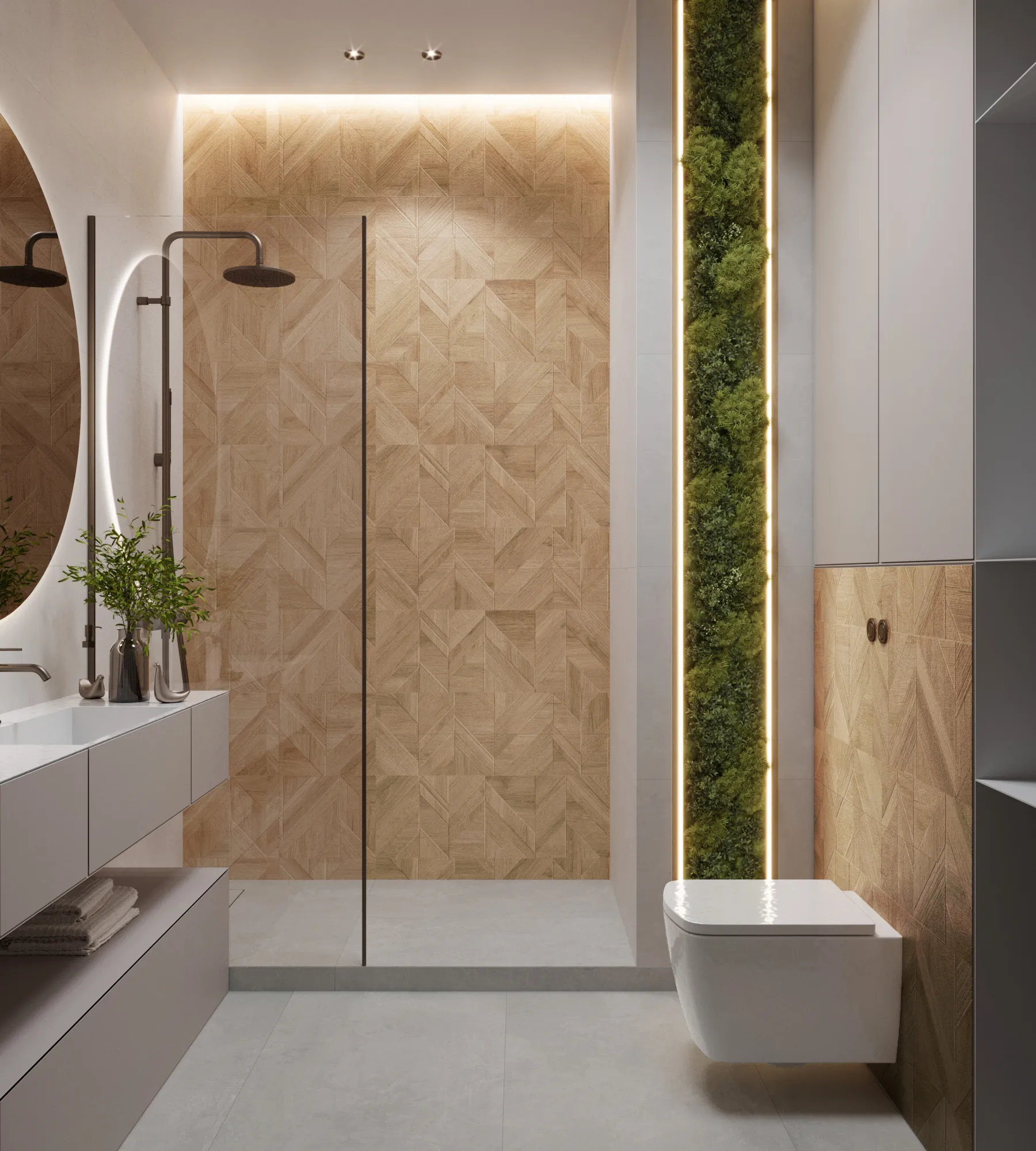 Керамогранит Аркадия Керамика RT7013-P Rockwood Oak Rustic Wood 60x120 бежевый