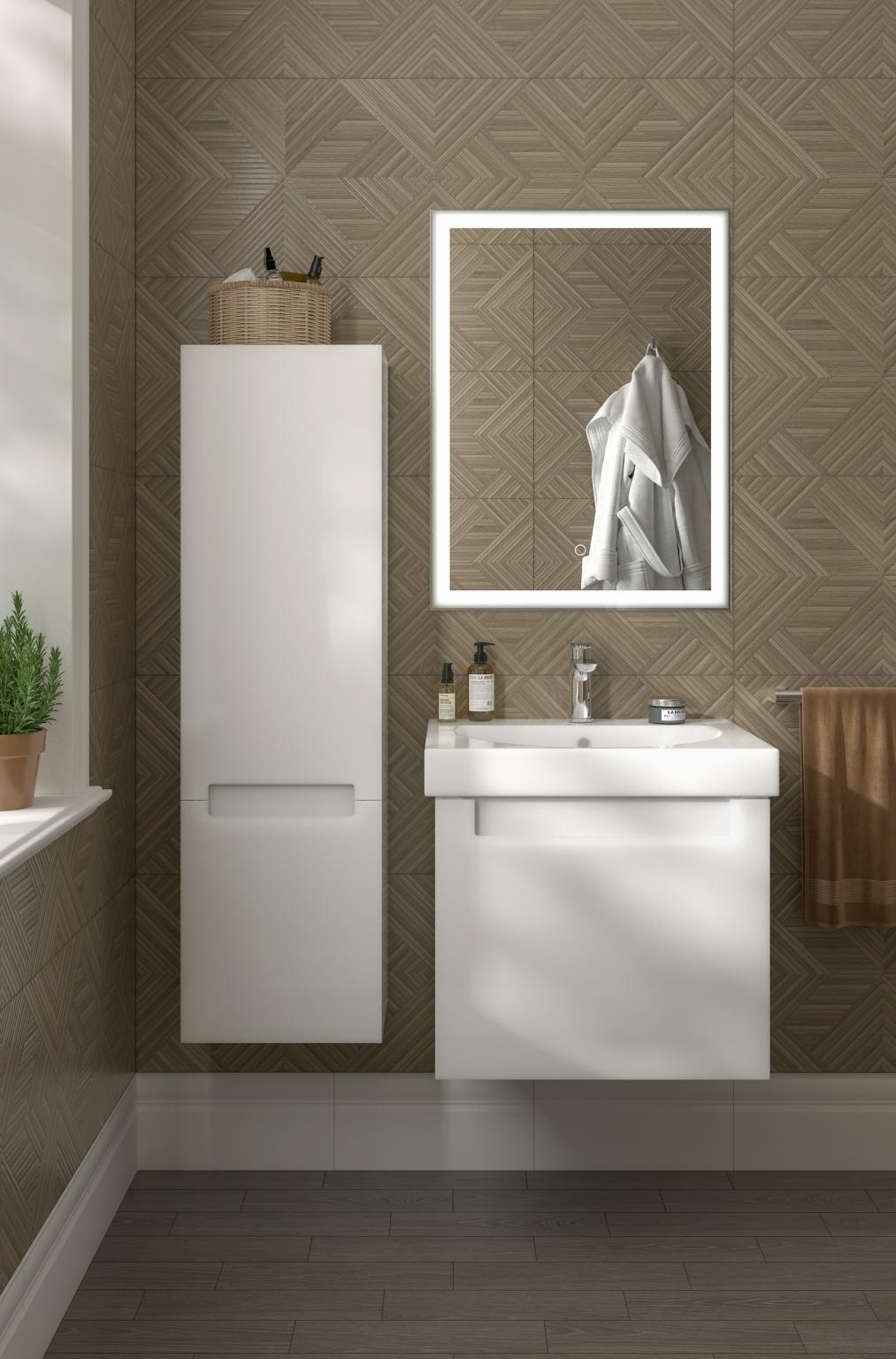 Керамическая плитка Kerama Marazzi 14031R Ламбро серый светлый структура обрезной 40x120