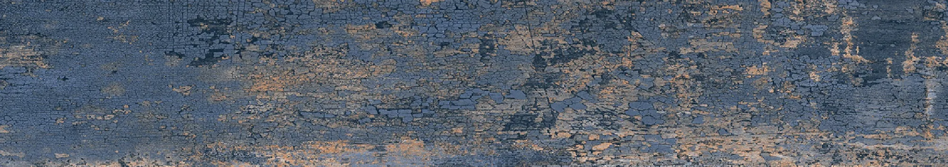 Керамогранит СтароВуд Savoy Rust Cobalt Carving 20x120 синий