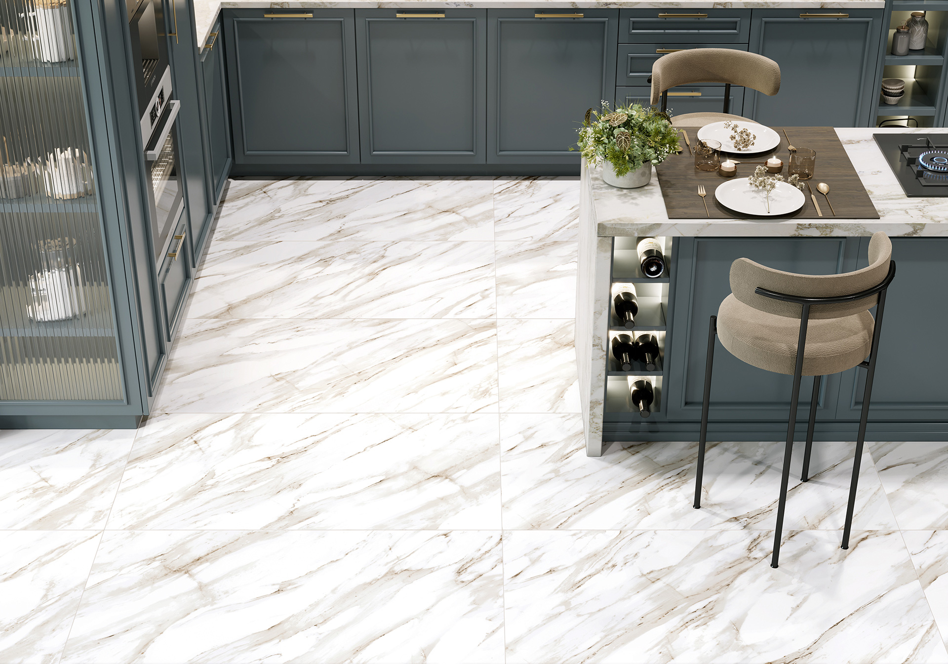 Керамогранит Alma Ceramica Мадрид GFA57MDD04L бежевый 57x57