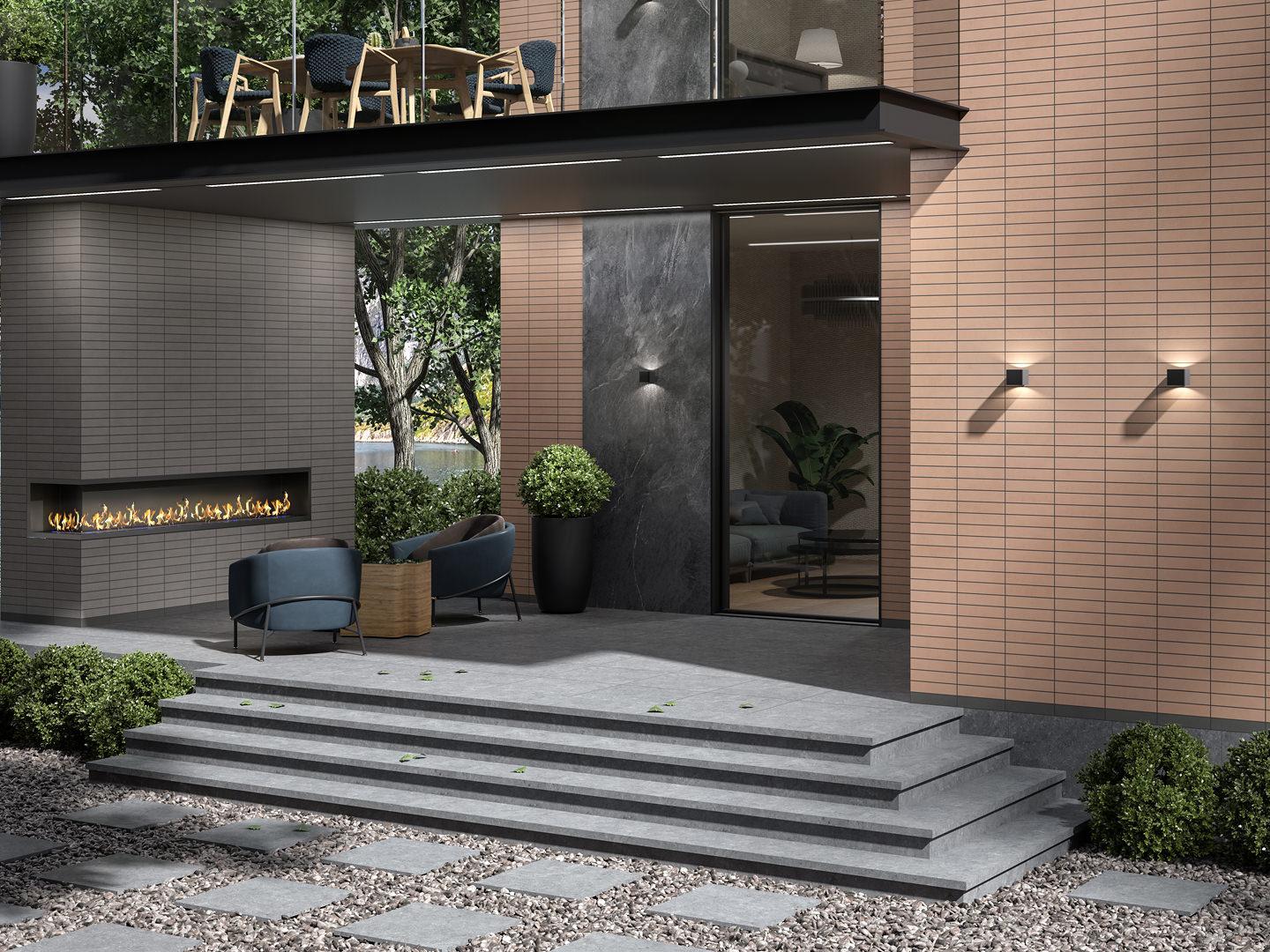 Керамическая плитка Kerama Marazzi 26303 Амстердам оранжевый матовая 6x28,5