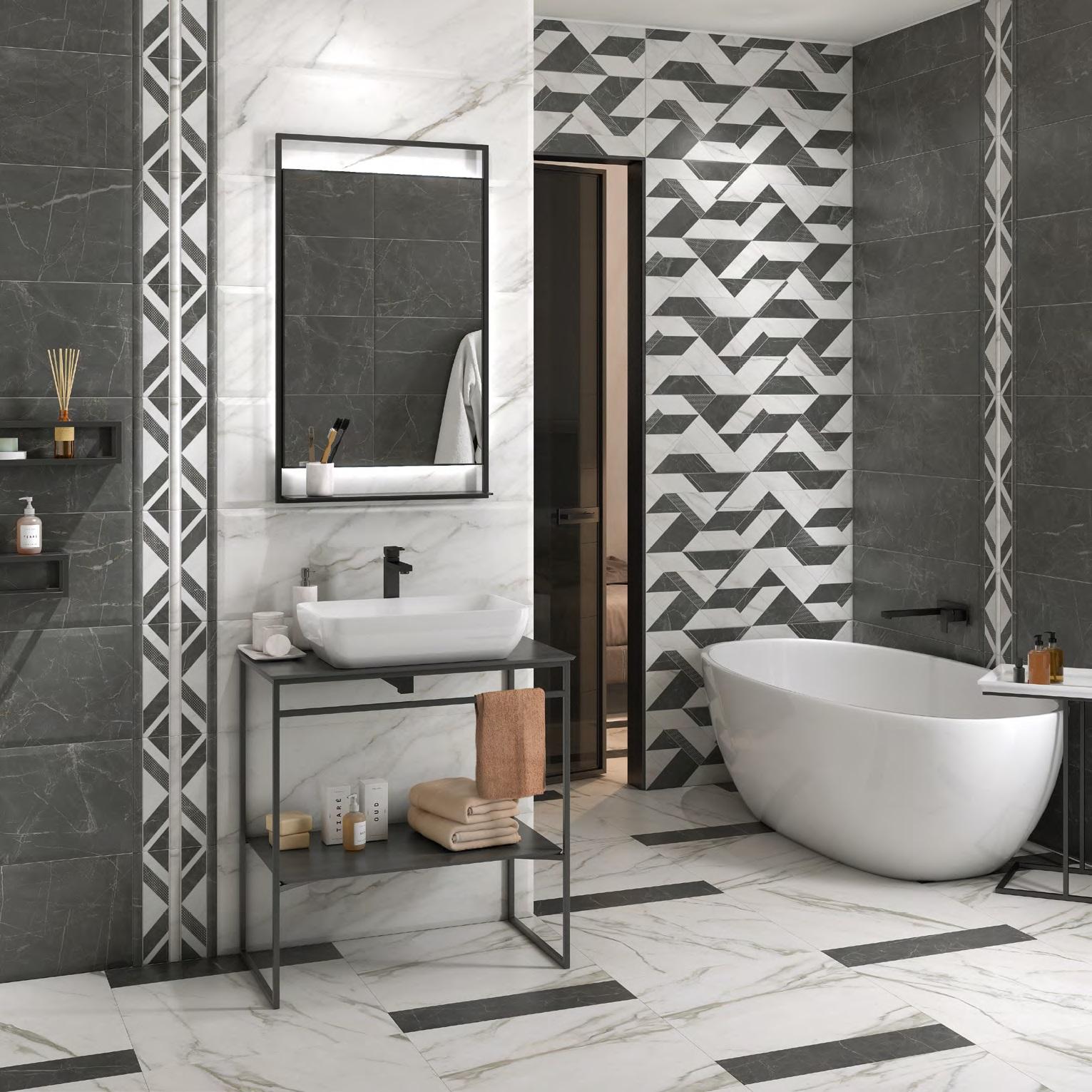 Керамическая плитка Kerama Marazzi 13097TR Буонарроти белый матовый обрезной 30x89.5