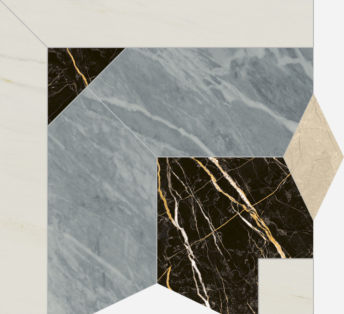 Декор Italon Charme Extra Atlantic Intarsio Angolo 59x59