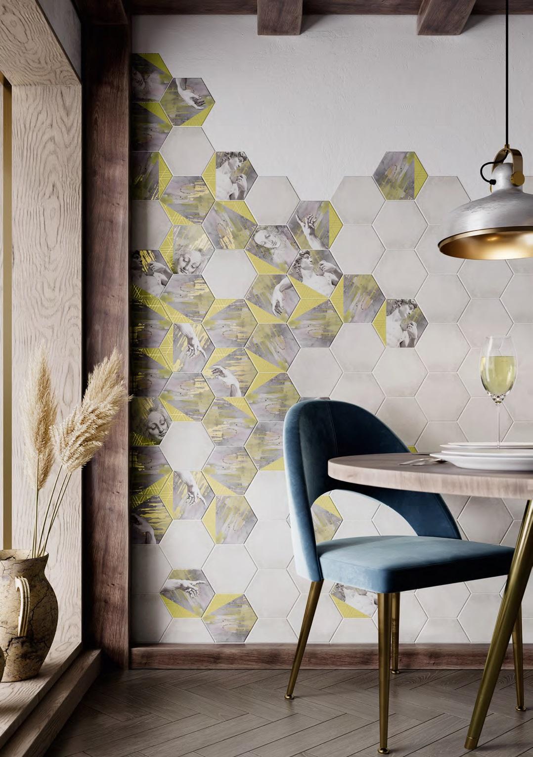 Керамическая плитка Kerama Marazzi 24024 Ателлани белый 20x23,1