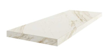 Ступень угловая правая ColiseumGres Trevi White 33x90