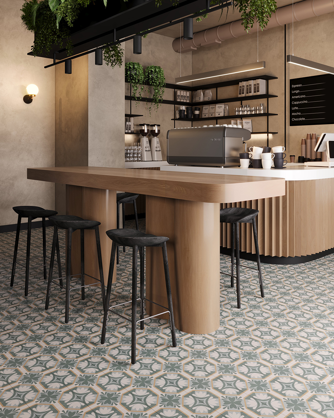 Керамогранит Смайл Тайл Celeste 19.8x19.8 разноцветный