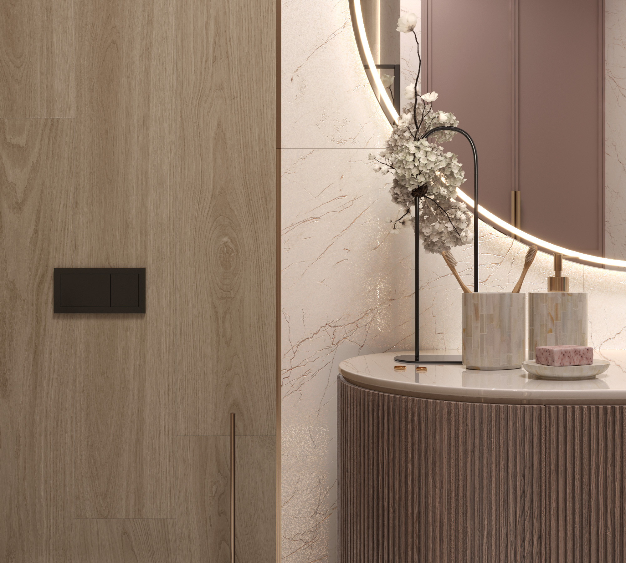 Керамогранит Креанза CW-RT06-B Cedar Wood Pine Rustic Wood 20x120 бежевый