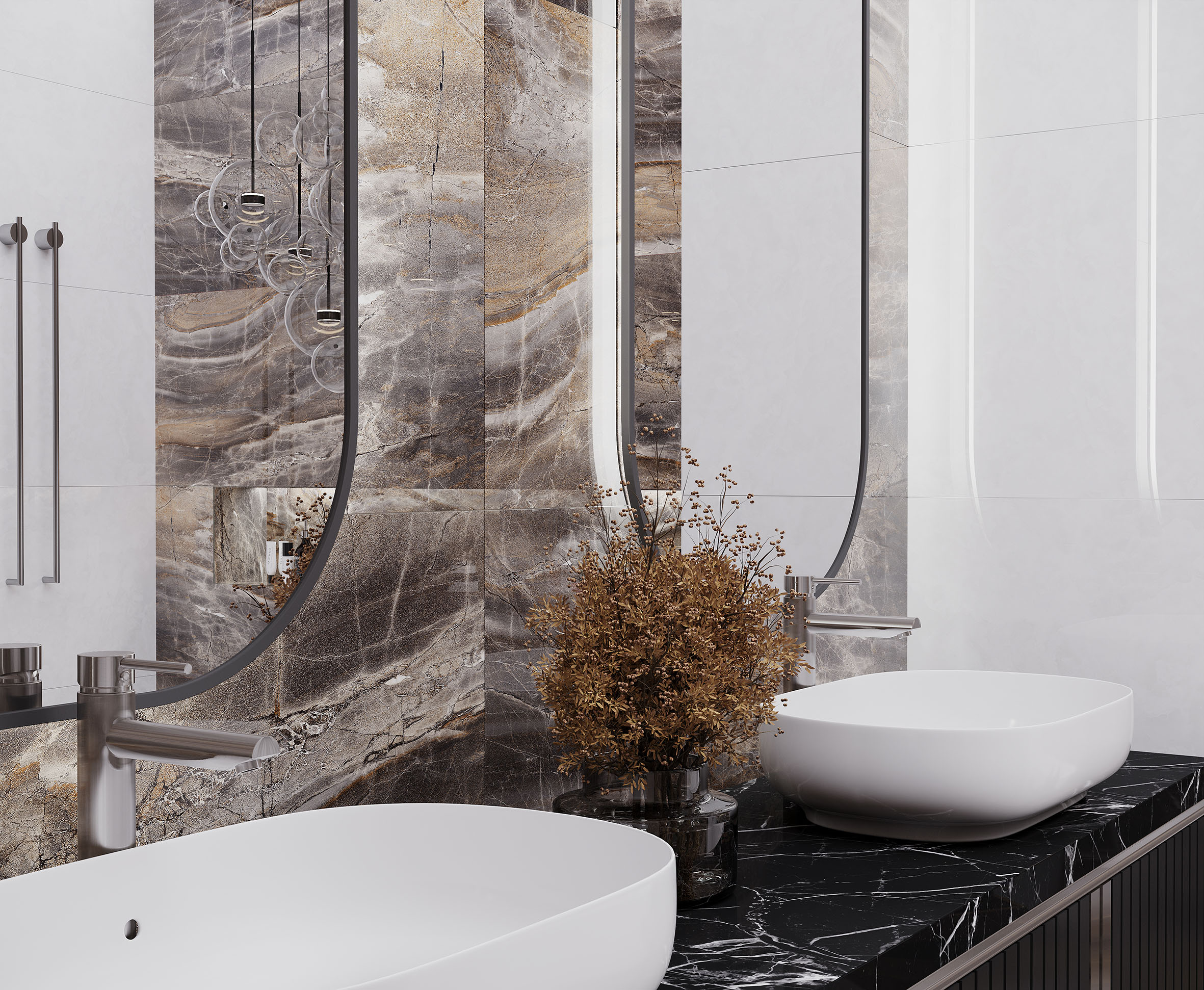 Керамогранит Laparet Electra Brown 60x60 полированный