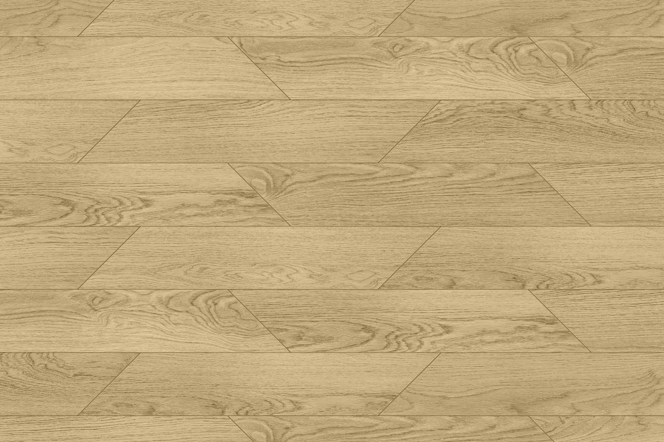 Кварцвиниловая плитка Aqua Floor Chevron Premium (Parquet) AF7016CVR 690x120 Дуб селект Светлый замковый кварц винил напольный