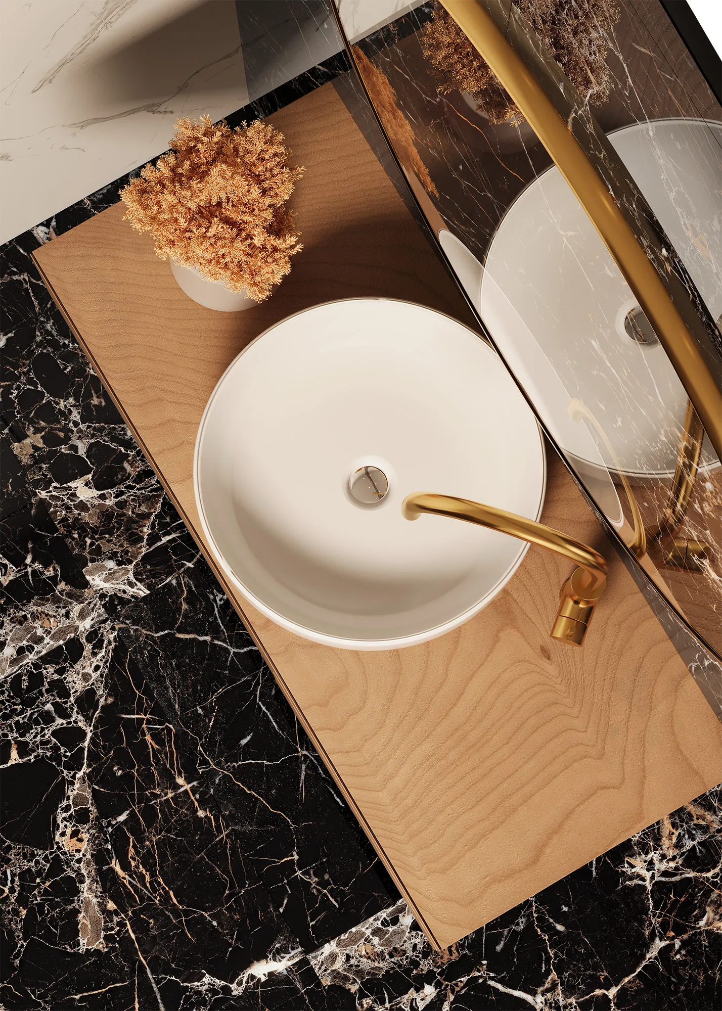 Керамогранит Аркадия Керамика HG2007-A Torino Black High Gloss 60x120 черный