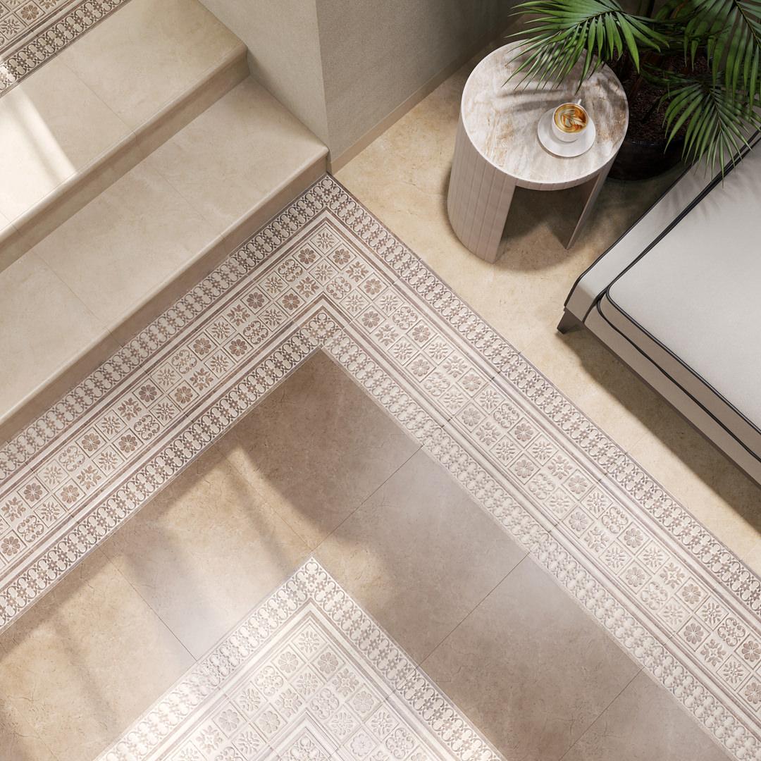 Бордюр Kerama Marazzi HGD\A23\SG1550 Фаральони 7,2x40,2