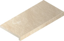 Ступень Italon Материя X2 Магнезио 120 угловая правая 620070002845 бежевый 33x120