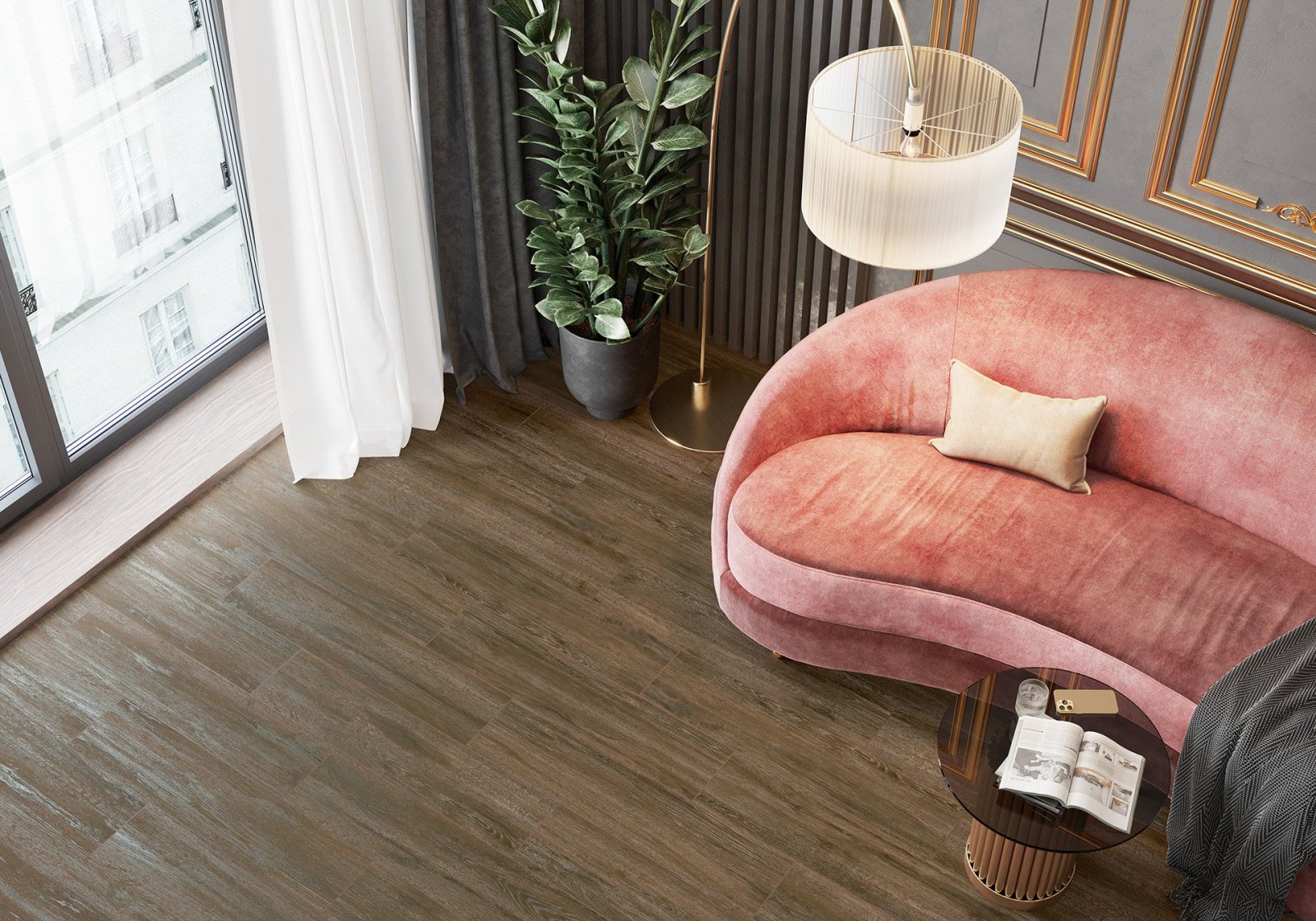 Керамогранит Alma Ceramica Grandwood GFA2090GRW04R 20х90