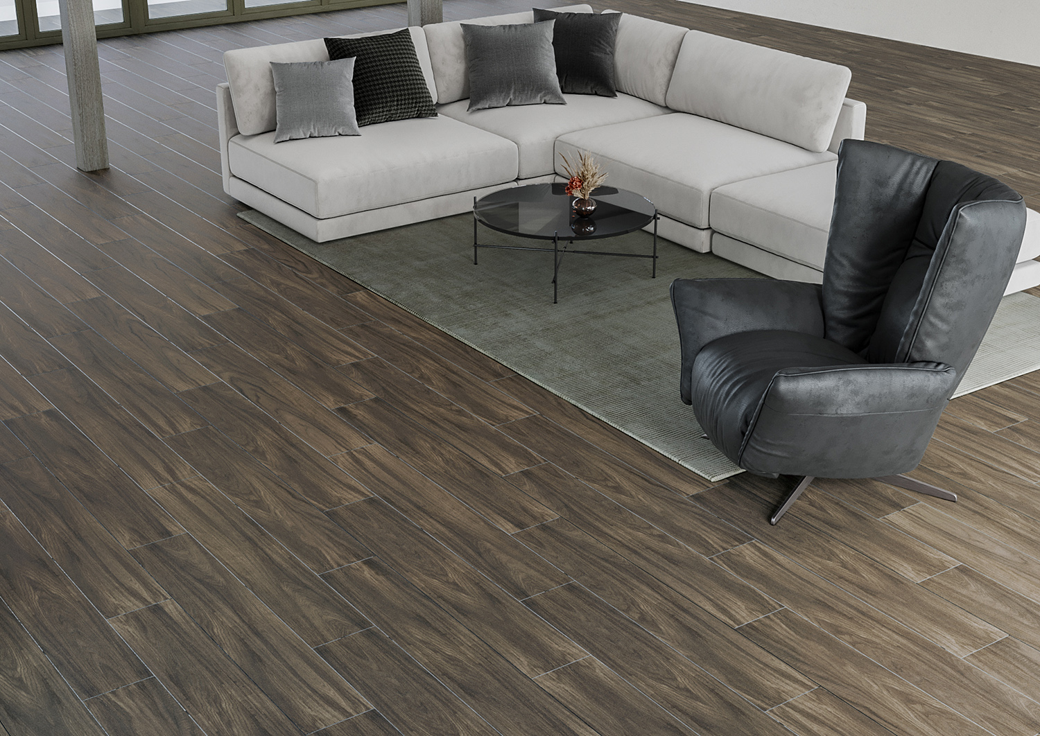 Керамогранит СтароВуд Forest Natural Matt 20x120 бежевый