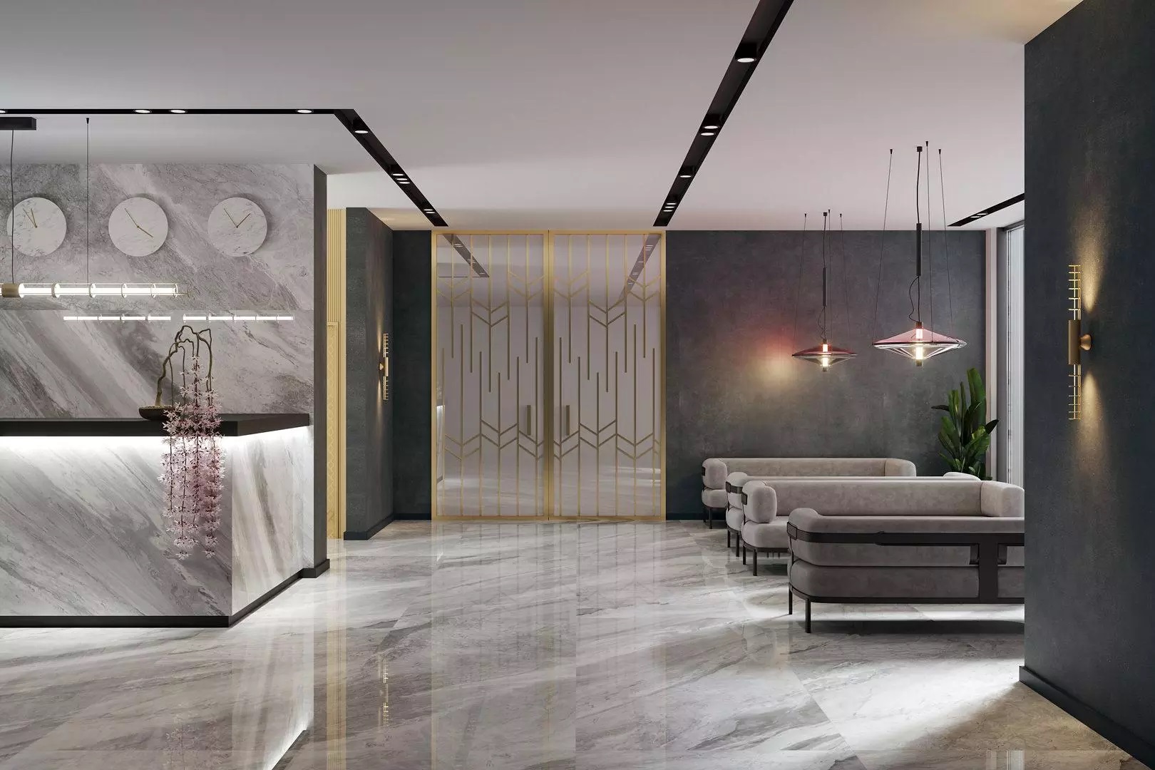 Керамогранит Kerama Marazzi SL1232G0041R Бардилио синий обрезной 119.5x320