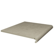 Ступень Kerama Marazzi Монсанту серый светлый натуральный 33x40.2 SG168600N\GR