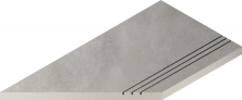 Бортик левый Italon Millennium X2 Silver 30x60