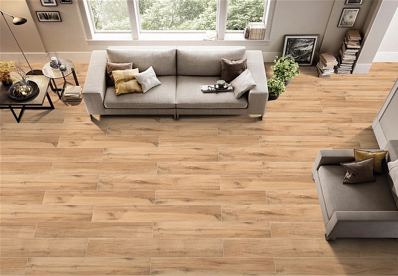 Керамогранит Азарио Maple Mill 20X120 Matt P231123224WM коричневый