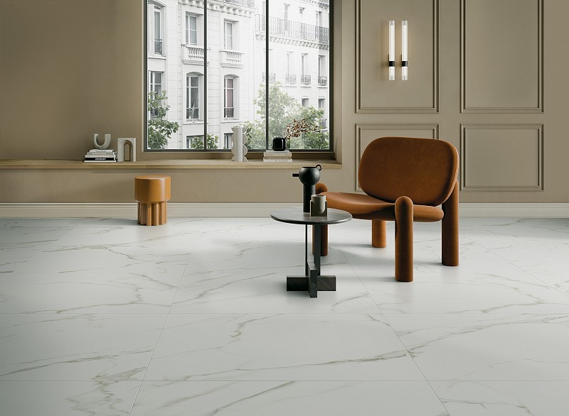 Керамогранит Vitra SilkMarble Порто Неро R9 K947790R 60x60