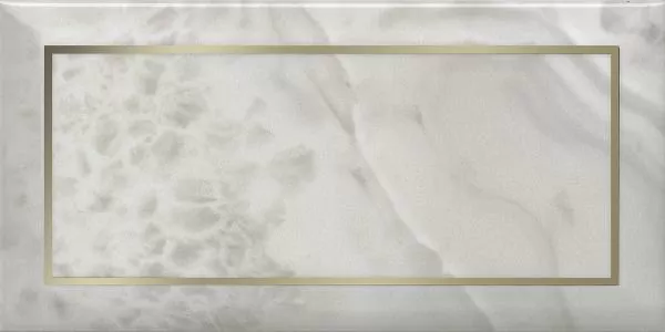 Декор Kerama Marazzi OS\A275\19075 Сеттиньяно белый глянцевый 9.9x20